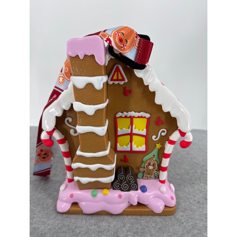 Disney 2024 New Christmas Mickey Minnie Gingerbread House Popcorn Bucket Holiday - Picture 3 of 6